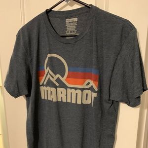 Marmot Men's Blue Coastal T-Shirt